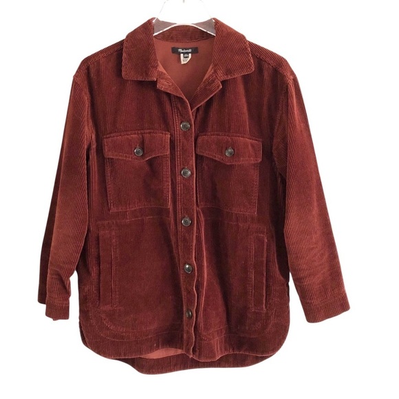 Madewell Corduroy Twill Oversized Shirt Jacket  
XXS - Picture 4 of 11